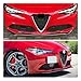 Car Front Bumper Lip Spoiler Compatible For Alfa Romeo Giulia Sedan 4-Door 2016-2021 Racing Front Lip Chin Protector Apron Carbon Fiber