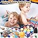 10 Pack Galaxy Bath Bombs for Kids with Surprise Toys Inside Organic Bubble Bath Bombs with Solar System Gemstones Easter Christmas Birthday Gift for Kids Boys Girls