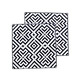 ebay cojines arabes 2 cojines rellenos de tela étnica árabe de 45 x 45 cm. Están hechos en Marruecos