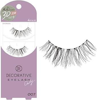 Amazon | デコラティブアイラッシュ (上つけまつげ4ペア入) SE43546