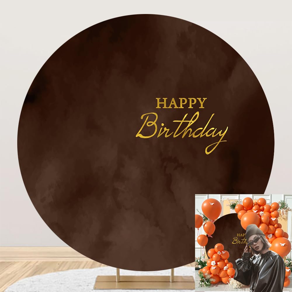 SDOTPMT Ronde Achtergrond – 200 Cm Diameter, Lichtbeige, Polyester, Voor Fotografie En Feestdecoratie