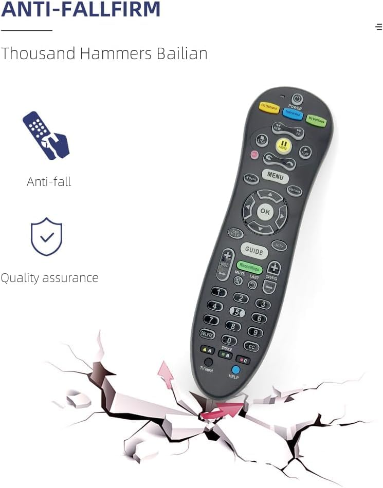 Télécommande ATT S30-S1B compatible récepteur Uverse | Lot de 2 commandes numériques - 6