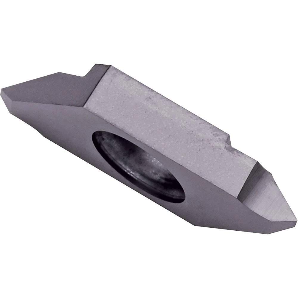 Kyocera TKFT 12LB55005 PR1535 Grade PVD Carbide, External, 60 Deg Partial Profile, Right-Hand Threading Insert for Parallel Pipe [G(PF)], Tapered Pipe [R(PT), (BSPT)], Whitworth (W) Threads (10 pcs)