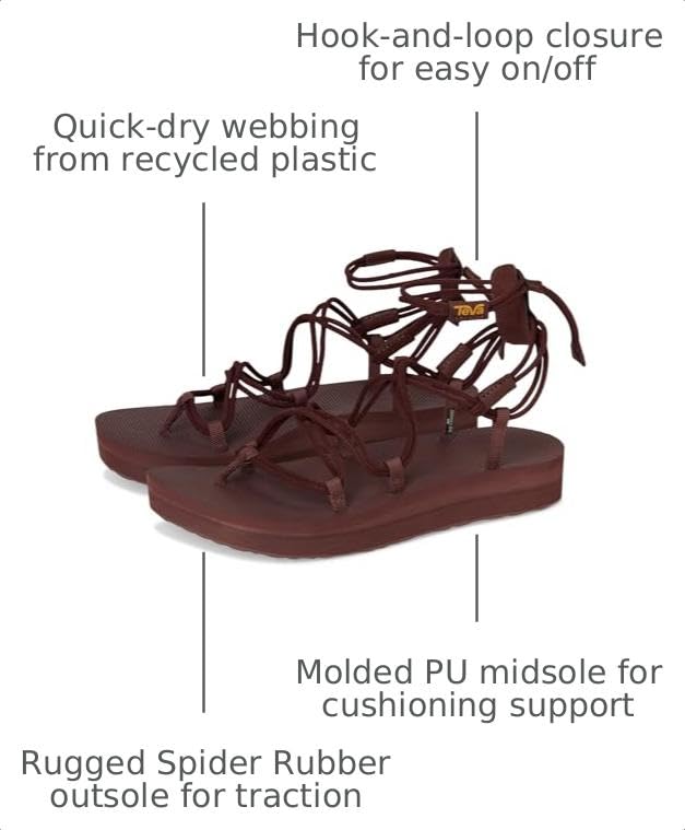 Teva Midform Infinity Rum Raisin 8 B (M) - image 3