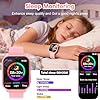 Tzzulsx Kids Smart Watch with 18 Games, Smart Watch for Kids with Camera, Sleep Tracker, Pedometer, Alarm, Flashlight, Waterproof Fitness Tracker for Christmas Birthday Gifts for Boys and Girls
