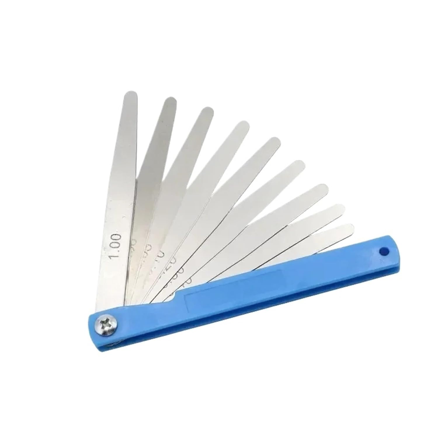 1Pcs Metric Feeler Gauge 17 Blades Feeler Gauge 100 Mm Length Marking Gauge Square Carpenter Tools