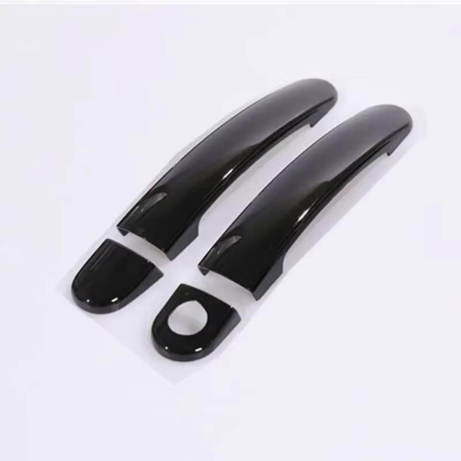 Iukmr G For Seat For Ibiza 6J Mk4 6L Mk3 Fr For Cupra 2004-2016 Loss Black Chrome Car Door Handle Covers Stylin Accessories Stickers Car Outer Door Handle(G)