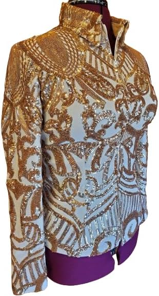Western Rodeo Queen Showmanship Horsemanship Women Show Jacket IZU1