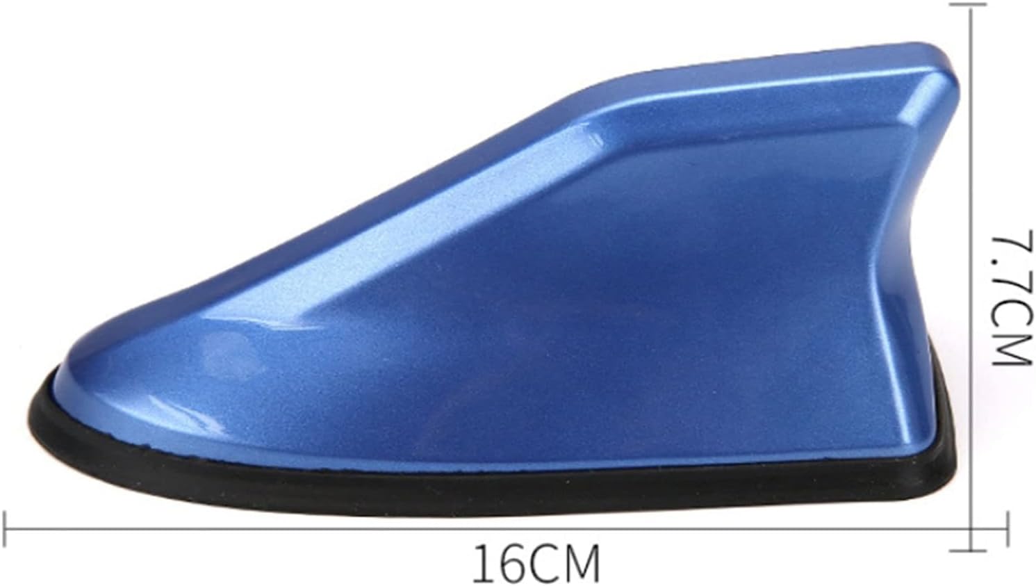 Car Shark Fin Antenna Cover for KIA Forte 2009-2017, Roof Aerial Base Antenna Cover Roof Mount Replacement AM/FM Radio Signal Base,Blue