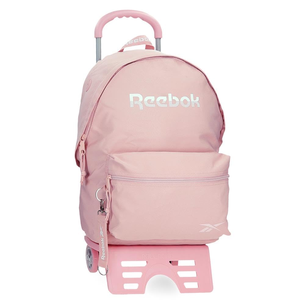 Reebok Glen Mochila Escolar, Rosa, con Carro