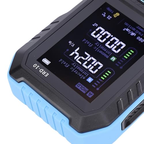 Detector EMF 4 en 1 medidor campo eléctrico magnético y temperatura