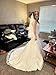 Fivsole Mermaid Lace Wedding Dresses Elegant Sweetheart-Neck Long Tulle Mermaid Bridal Dress with Train US12 I-White
