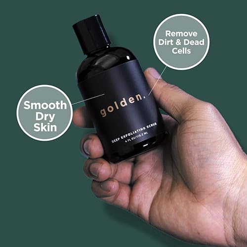 Miniatura 3 de Golden Grooming Co. Essential - Juego de rutina para el cuidado de la piel para hombre, sistema completo de cuidado facial, lavado facial,