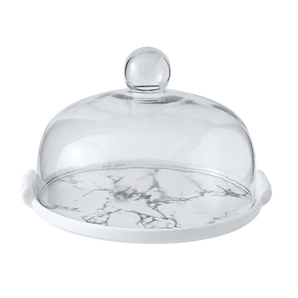 Dome de gâteau en céramique pour protéger vos pâtisseries de l'air et de la poussière