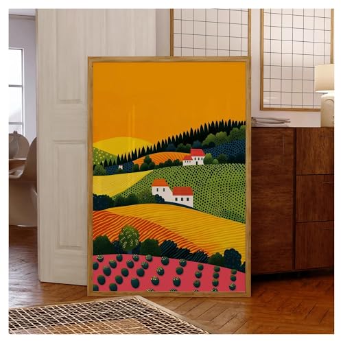 Peinture sur toile affiche paysage naturel XENITE tableau moderne décoration maison - 3