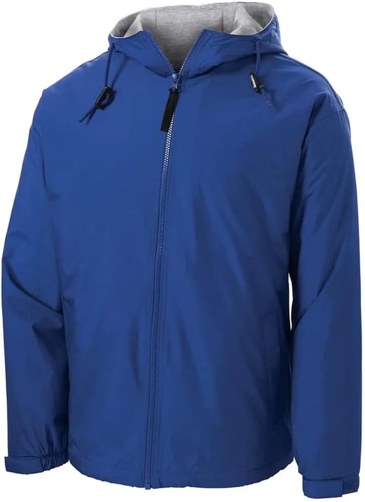 Joe's USA Mens Fleece Lined Hooded Team Jackets. Sizes: XS-6XL