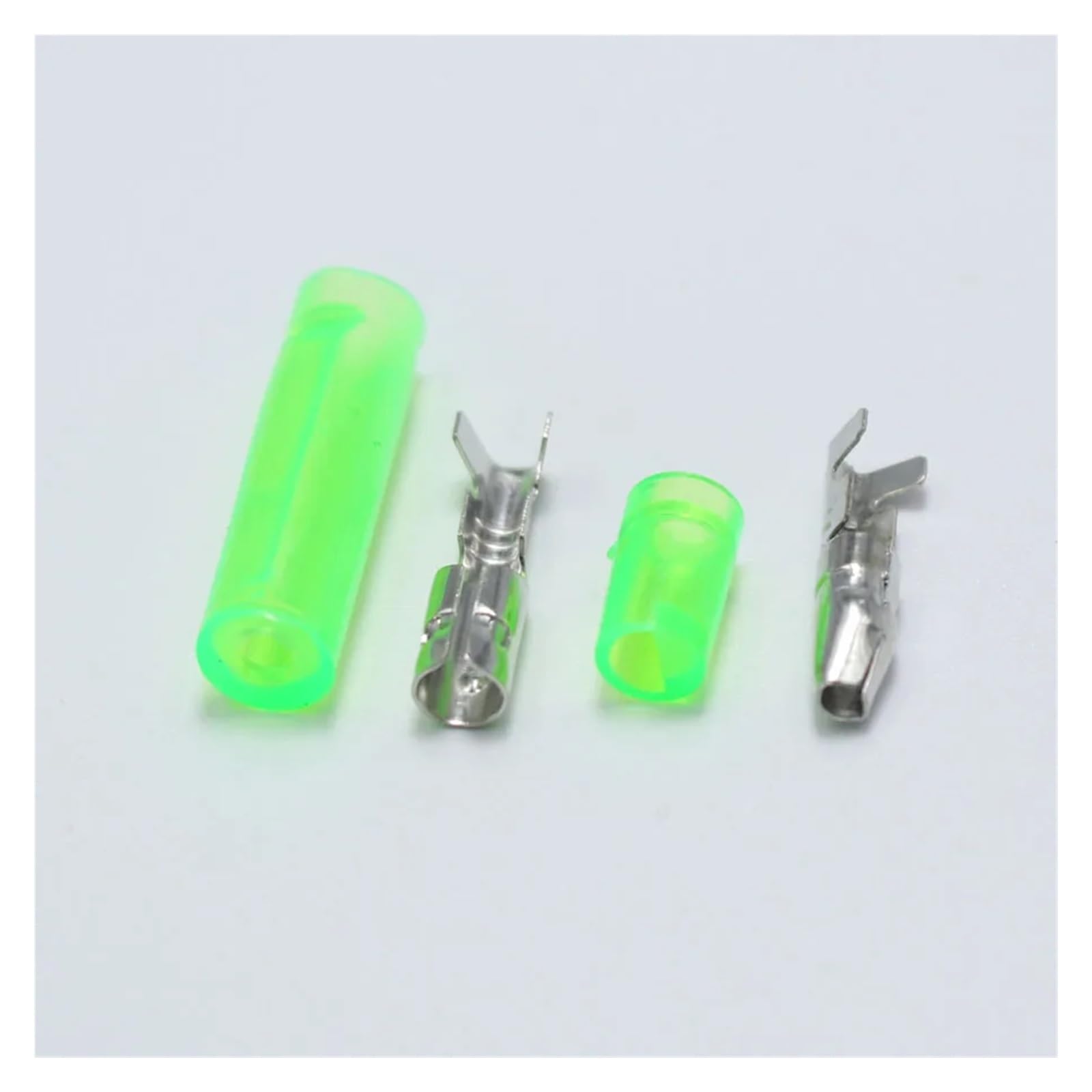 5sets 4.0 mm 1Pin Car Electrical Connector Kits Male Female Butt Terminal + Sheath