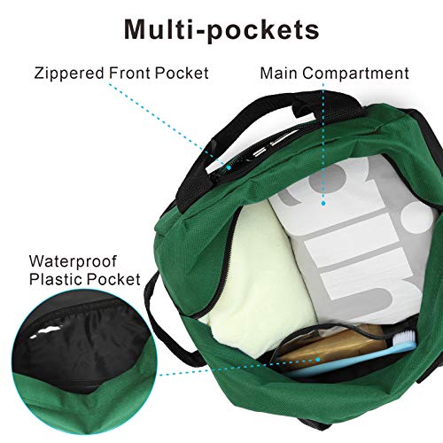 Airbuyw Mini Duffle Bag, 12” Small Sport Travel Carry On Weekender Gym Bag For Men And Women #TOP4