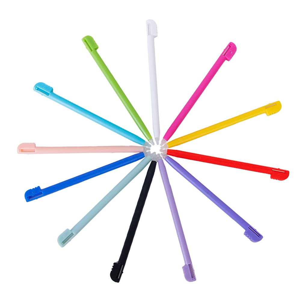 NDSL Stylus Touch Pen - Paquete de 12, sensible y preciso, compacto y portátil, compatible con NDS, NDSI, NDSI XL, 3DS, 3DS XL