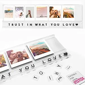 Elil Wall Mount Acrylic Frame with Letters