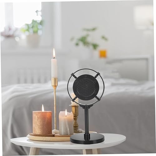 Miniatura 9 de 2 micrófonos de estilo vintage para fotografía en vivo, fondos de bar, accesorio de disfraz para actuaciones y eventos