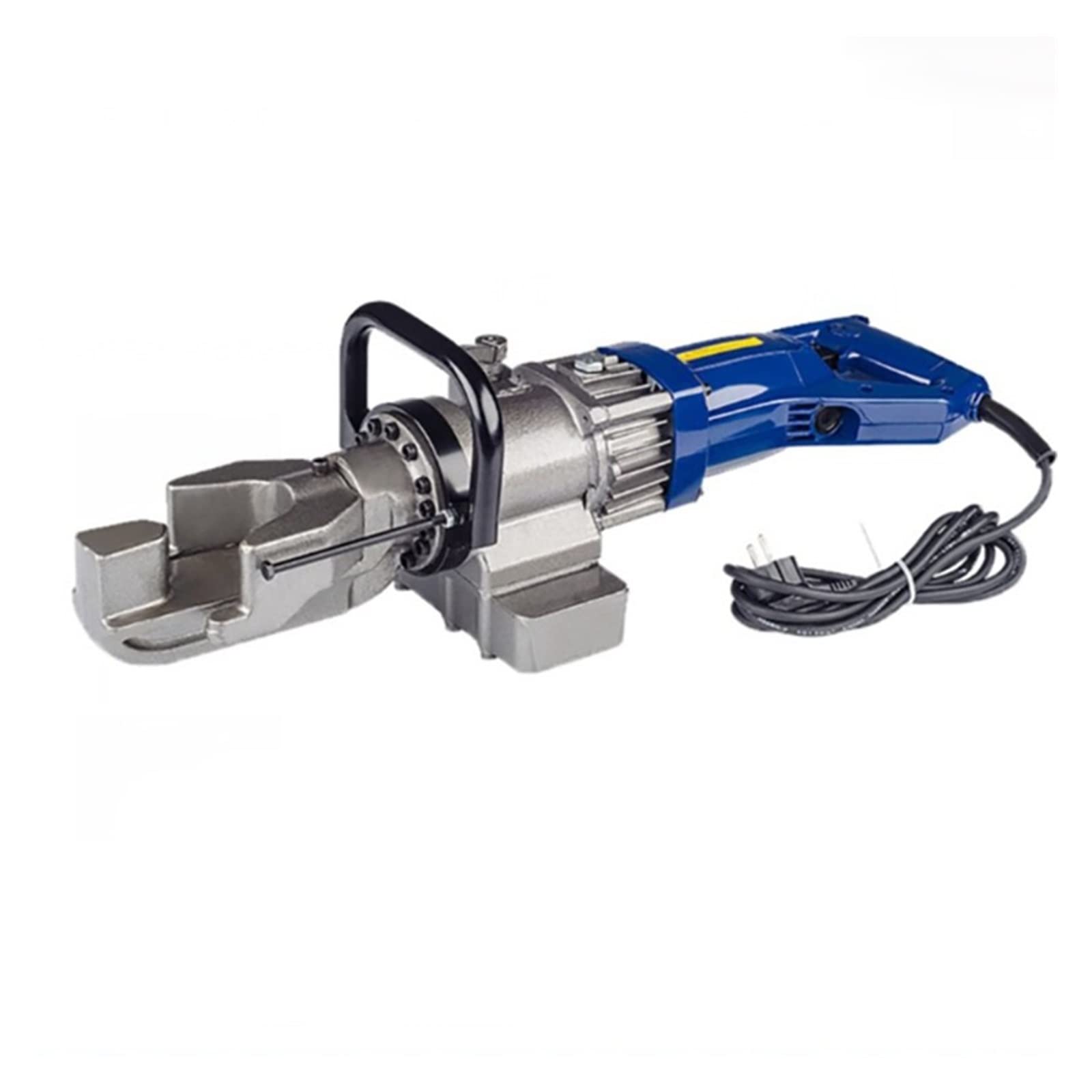 Dobladora de barras de acero reforzado Máquina dobladora de barras de acero eléctrica portátil Herramientas de construcción de barras de refuerzo de acero 4-16 mm,Corte Rápido