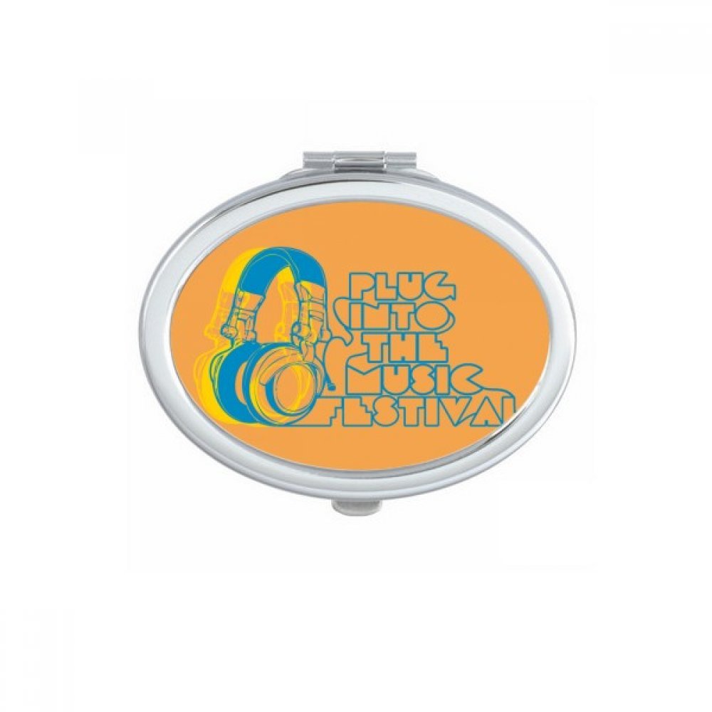 Miroir de maquillage guitare festival de musique l'accessoire parfait pour vos sorties et concerts
