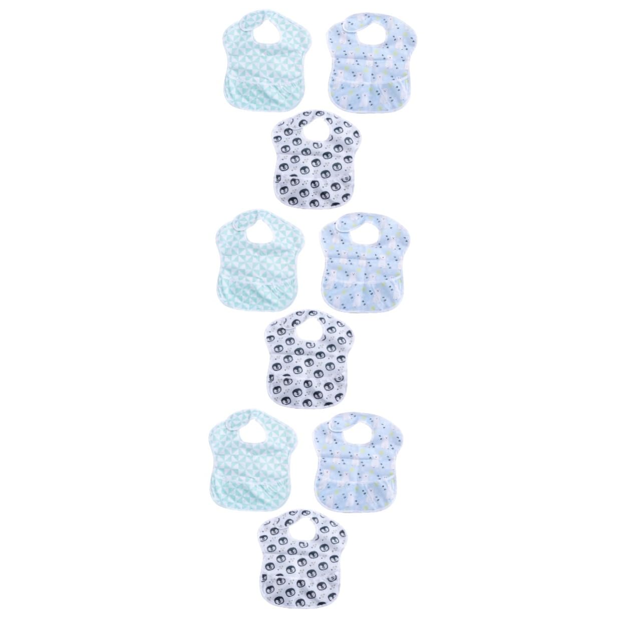 Toyvian Bavoirs Imperméables Pour Nourrissons 6 Pièces Bavoir De Repas Pour Enfants Serviette D'Alimentation Pour Bébé