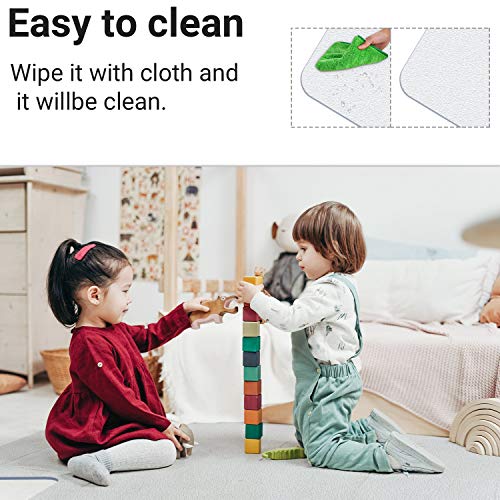 Office Chair Mat For Hardwood And Tile Floors, For Hard Floor Use At Workstations And Large Desks And Large Computer Tables - 45 X 59 Inch L & U Shaped Desk Floor Mat #TOP2