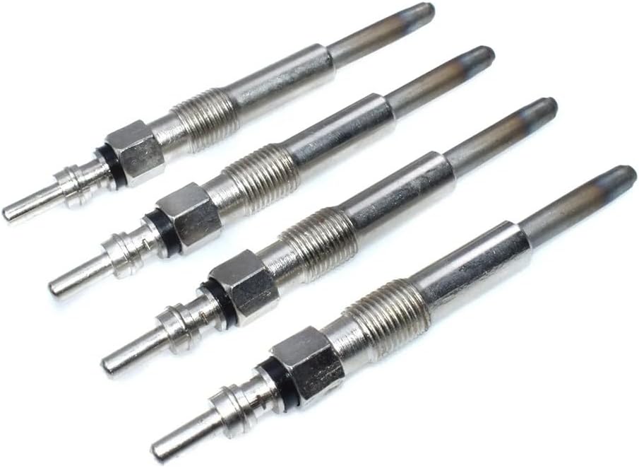 Heater Plug For VW For Golf For Jetta MK4 2002-2003 1.9TDI Dieasel Glow Plug With Wiring Harness 038971220C N10140105 (Glow Plugs 4pcs)