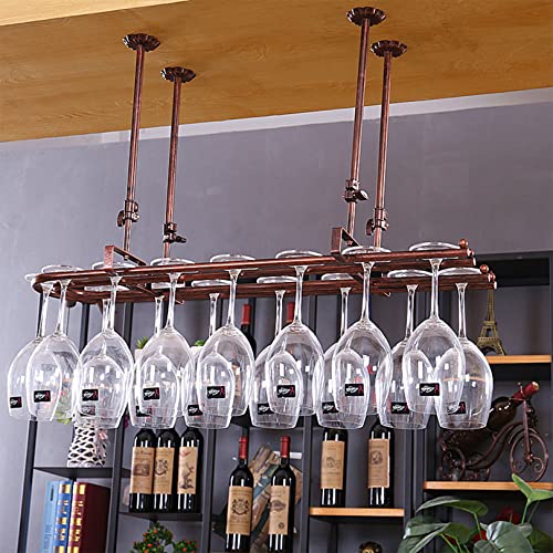 Support à verres à pied suspendu pour optimiser les petits espaces bar - 3