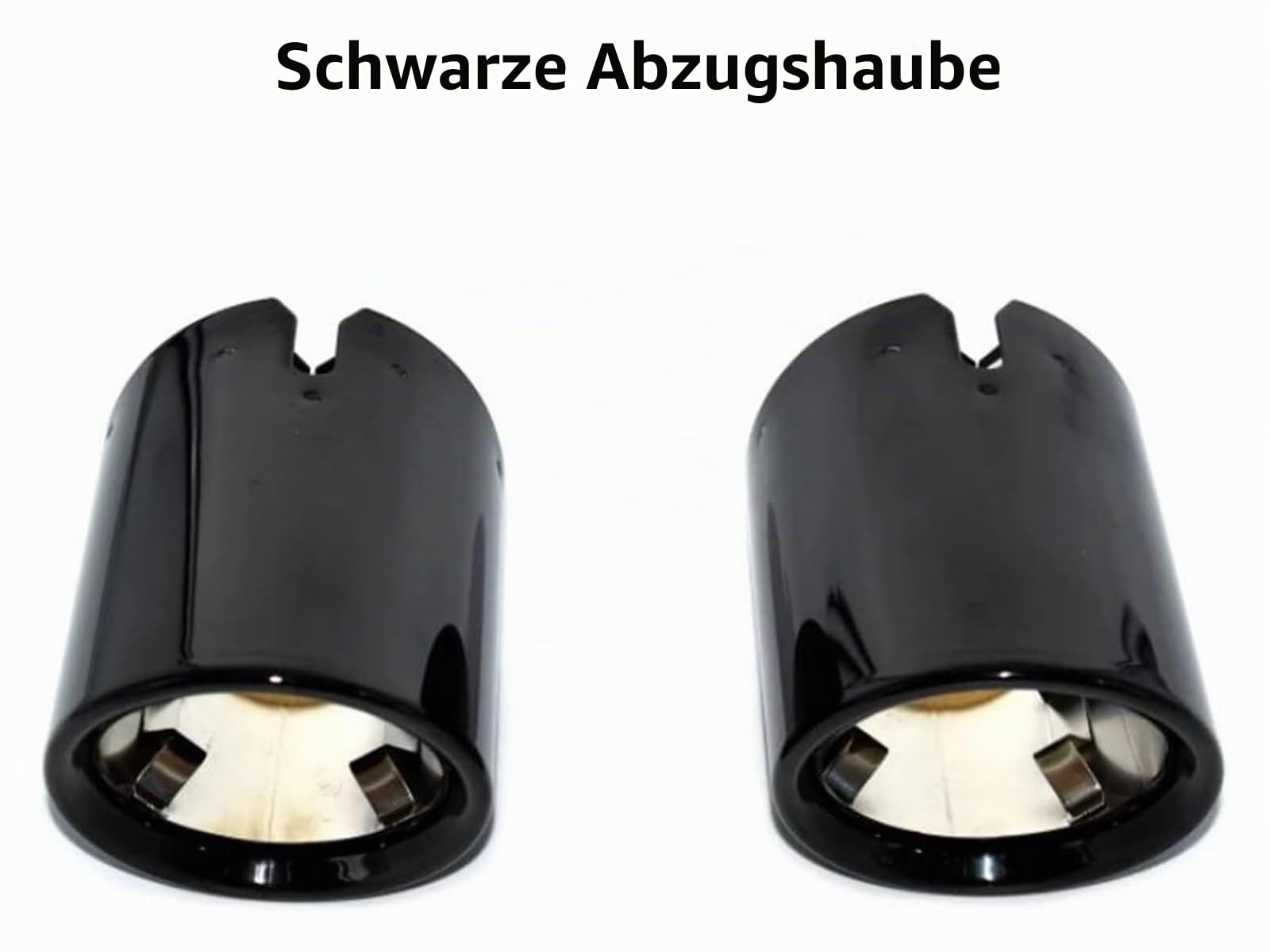 Edelstahl Rohrbogen Auspuffblenden-Endrohr Für BMW 3er 330i 330e G20 G21 Schwarz Edelstahl 1 Stück(1 Paar)