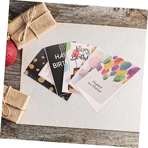 COHEALI 24 Conjuntos De Cartões De Aniversário Presentes Cartões De Bênção De Feliz Aniversário Cart