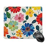 Matériau de qualité supérieure : matériaux de qualité supérieure, doux et confortables pour les poignets et les mains. La fibre de polyester de haute qualité offre une texture et une surface lisse. Et la base en caoutchouc antidérapant peut adhérer fermement au bureau, empêchant le tapis de souris de glisser ou de bouger