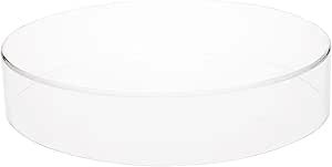Amazon.com: Plymor Clear Acrylic Round Cylinder Display Riser, 2" H x ...