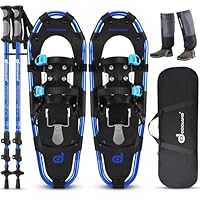 Odoland 4-In-1軽量スノーシューセット M Amazon | Odoland 4-In-1軽量スノーシューセット アルミスノーシュー