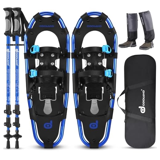 Odoland Ciaspole da Neve 4 in 1 Set