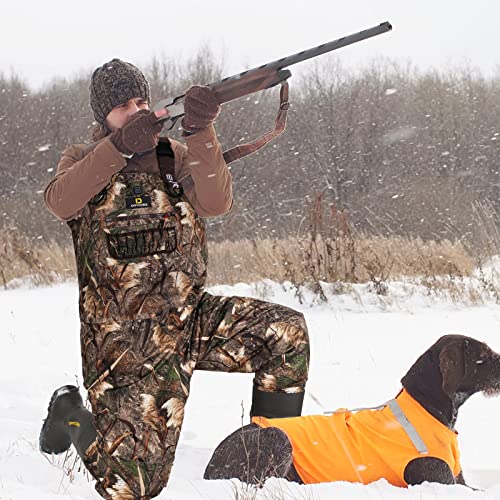 Drycode Chest Waders For Men With 1600G Boots, Waterproof Insulated Duck Hunting Waders For Fishing, Camo #TOP1