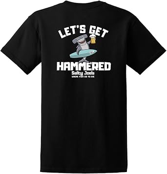JOES SURF SHOP Graphic Heavyweight Cotton Tees,Regular-Big & Tall