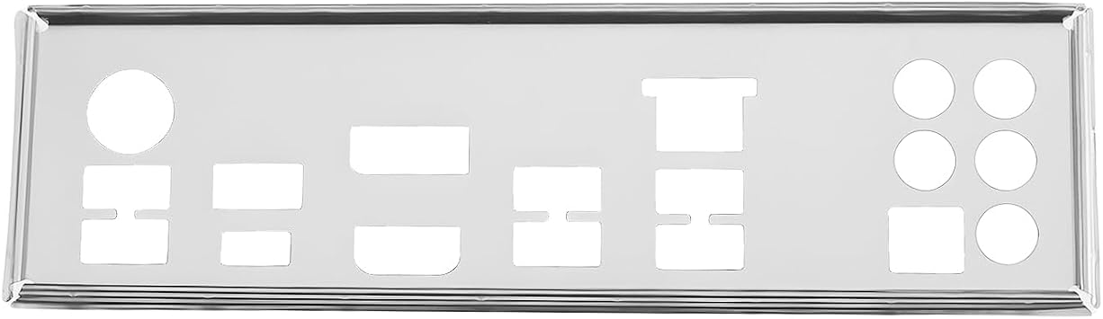 1Pc Computer Case Baffle IO Baffle Compatible with ASUS Prime Z390-A Silver