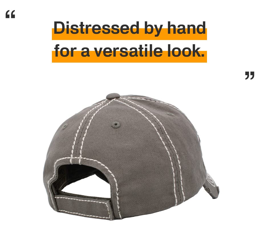 Image of KBETHOS Vintage Washed Distressed Cotton Dad Hat Baseball Cap Adjustable Polo Trucker Unisex Style Headwear