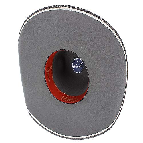 Chapéu Pralana Copa Alta 30X Feltro Cinza 23440