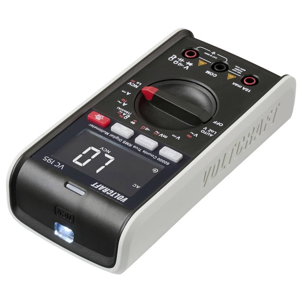 Voltcraft VC195 Hand-Multimeter digital CAT III 600 V Anzeige Counts 60000 (VC-17059815)
