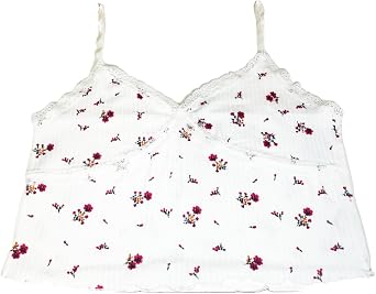 Wild Fable Womens Lace Trim Tiny Tank Top -