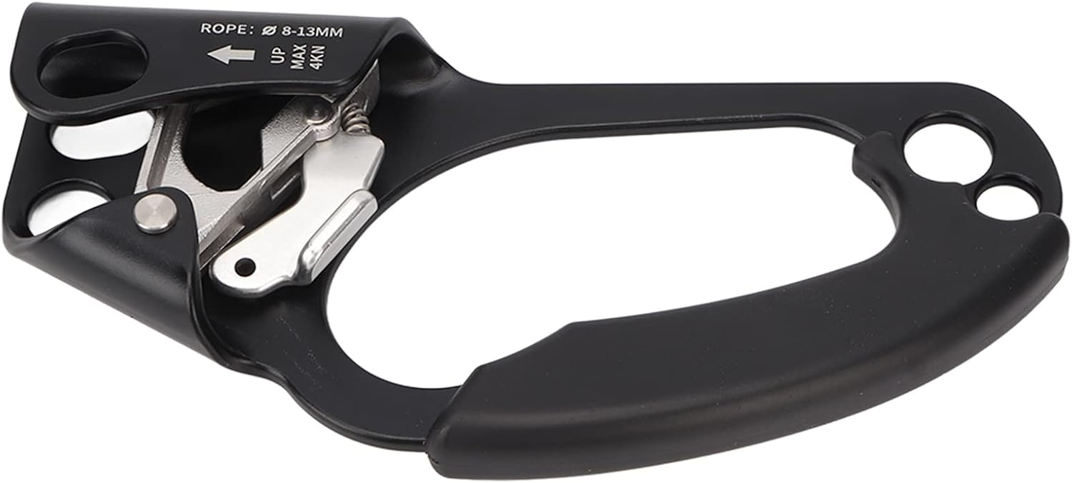 Brrnoo Ascender, Rope Ascender Climbing with Strength Aluminum Alloy for Mountaineering
