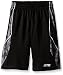 STX Boys' Mesh Athletic Short, UV44-Black/Gray Print, 14/16