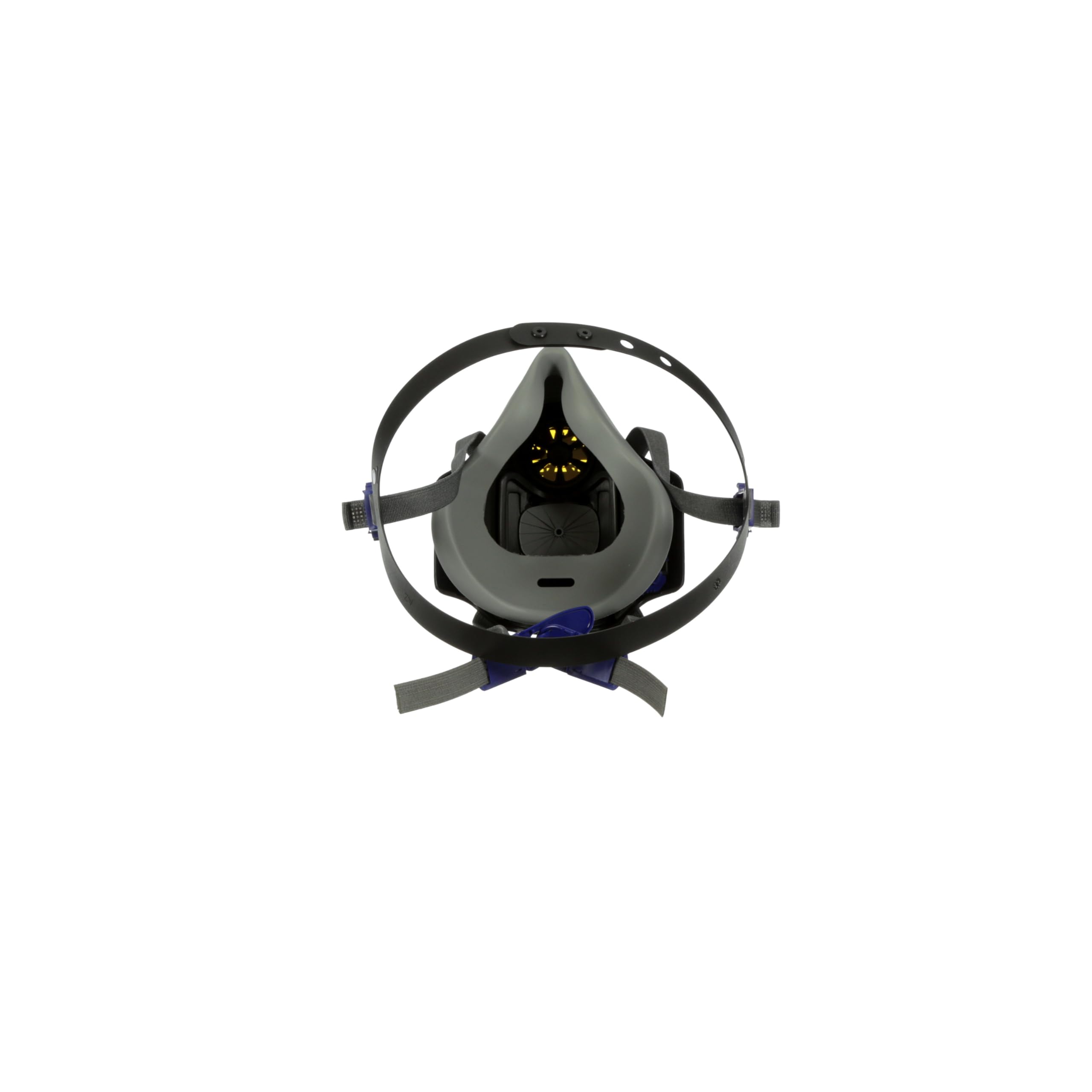 3M Secure Click Halbmaske mit Sprechmembran HF-803SD, Gr. L, dunkelgrau