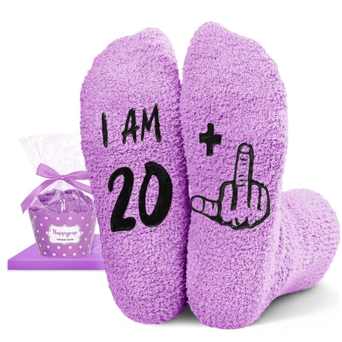 Image of HAPPYPOP Birthday Gift Ideas for Women - Socks for 20-30 Year Olds Women