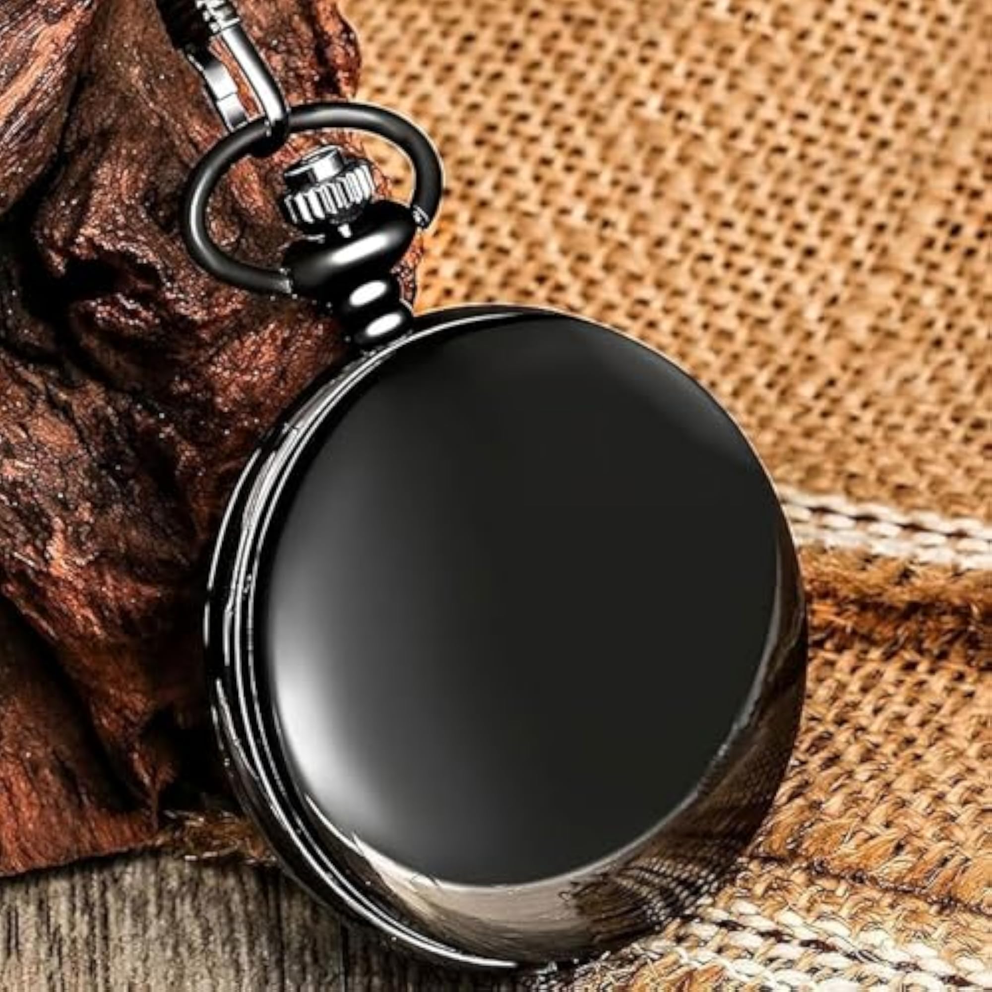 Pocket Watch for Mom with Printed Love Message