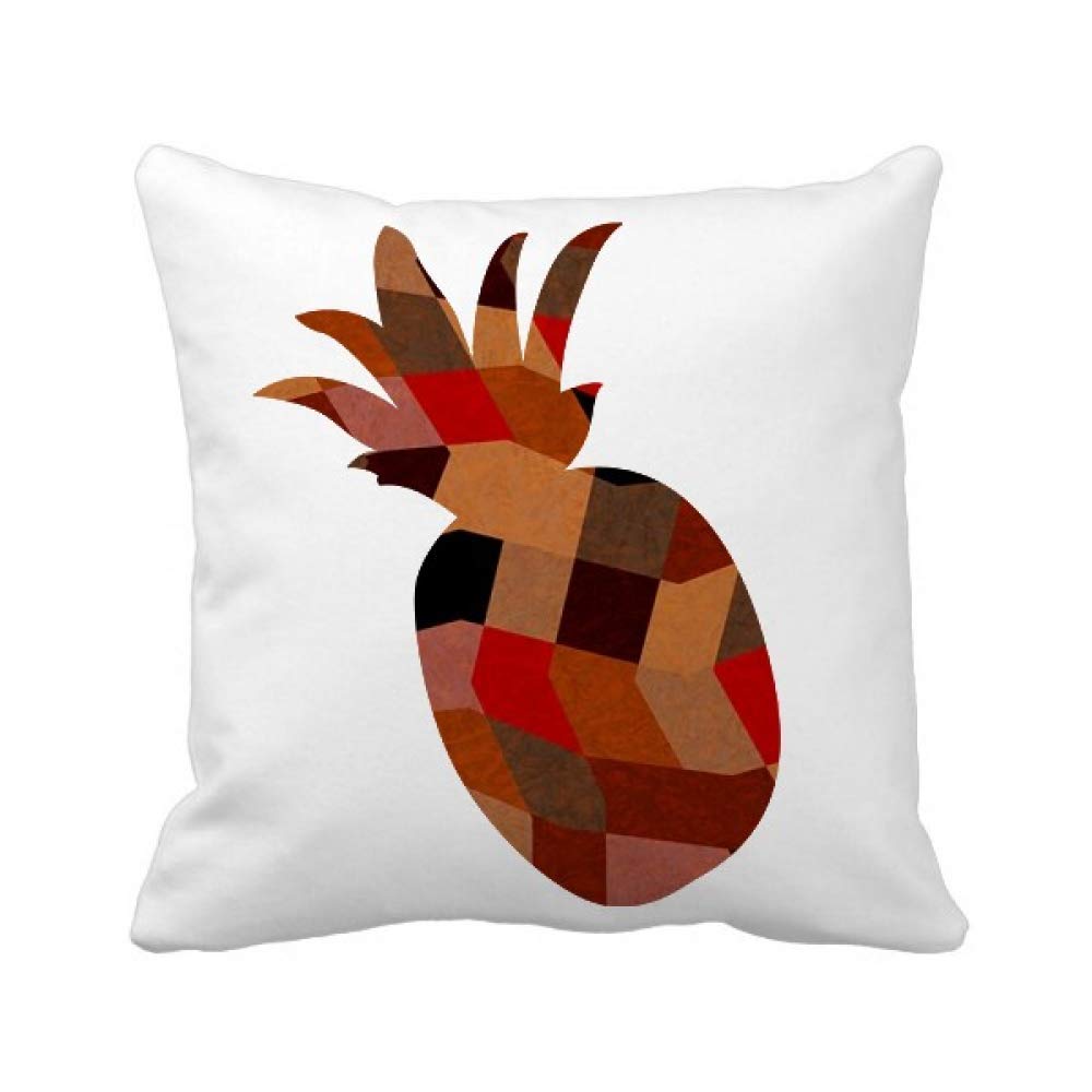 Tuile Diamant Ananas Coussin carré couverture à motif polygon coloré DIY